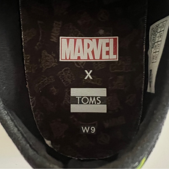 TOMS x Marvel Logos Print TRVL LITE Low Sneakers - Picture 3 of 6